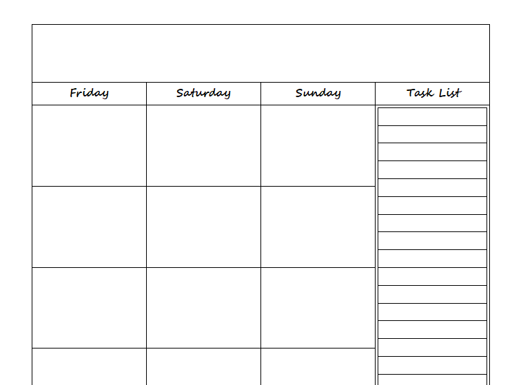 Vertical Weekly Planner Made To Fit Happy Planner Vertical Weekly 