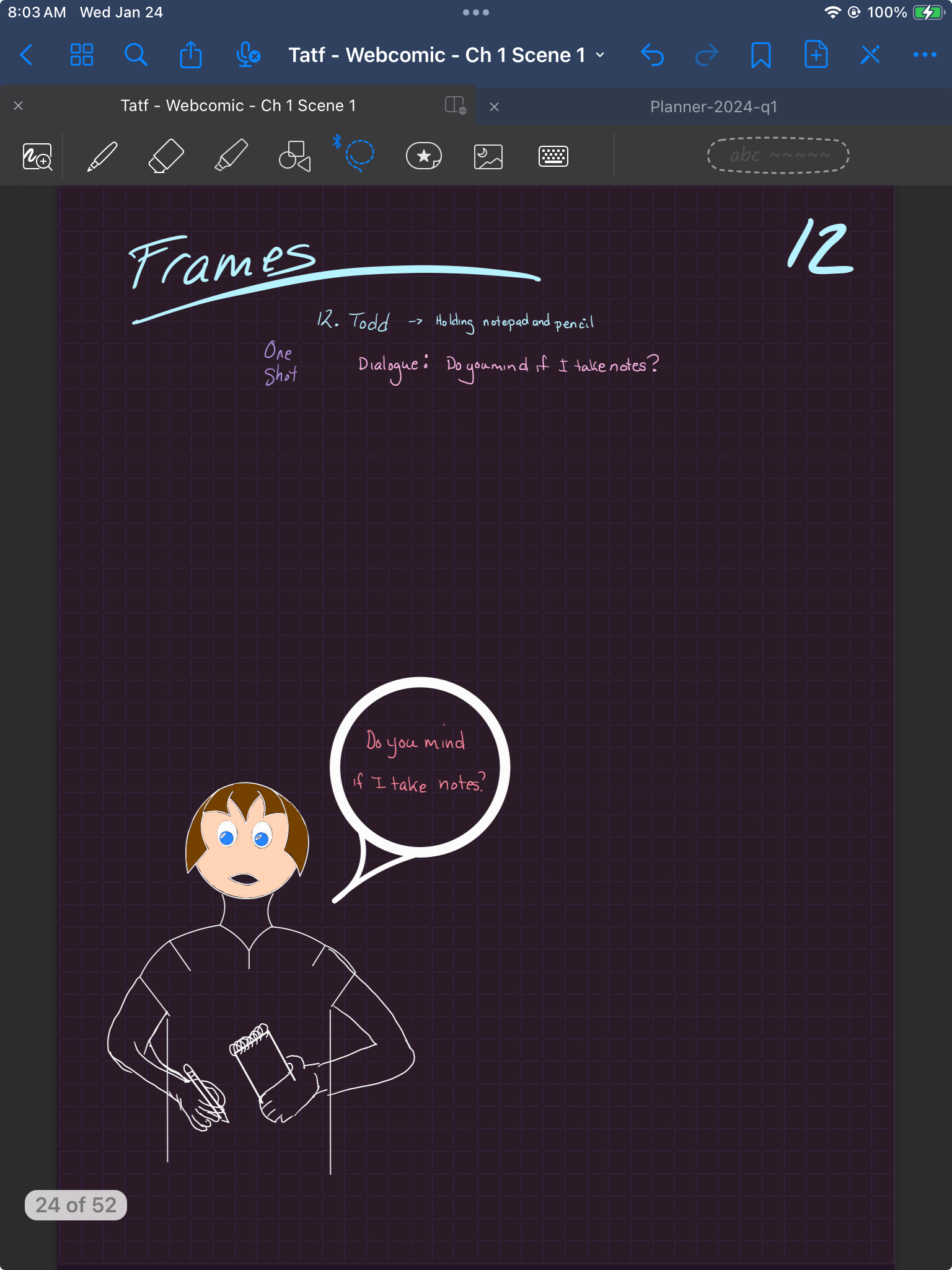 Project: Todd and the Fae WebComic : Frame 12