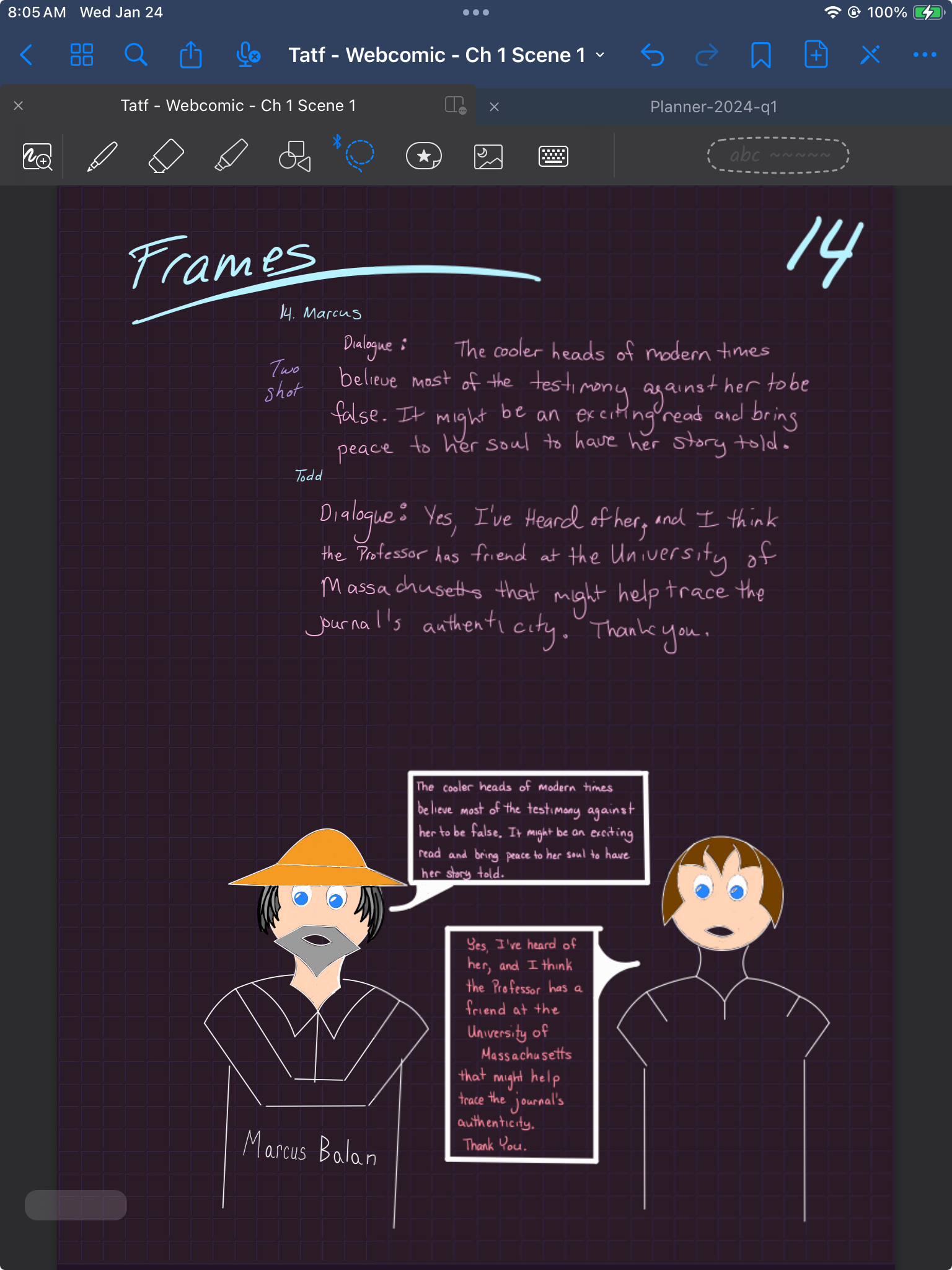 Project: Todd and the Fae WebComic : Frame 14