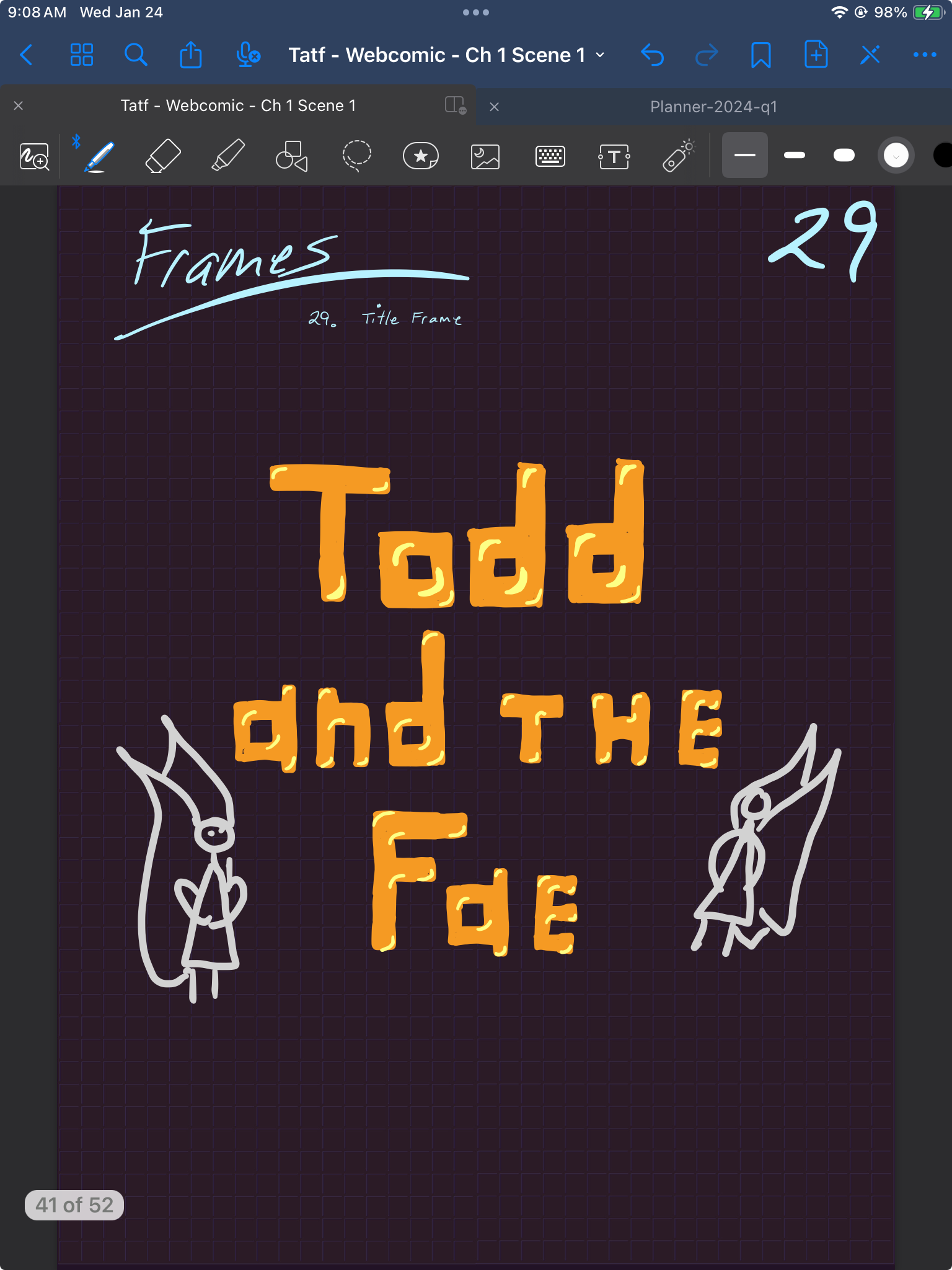 Project: Todd and the Fae WebComic : Frame 29