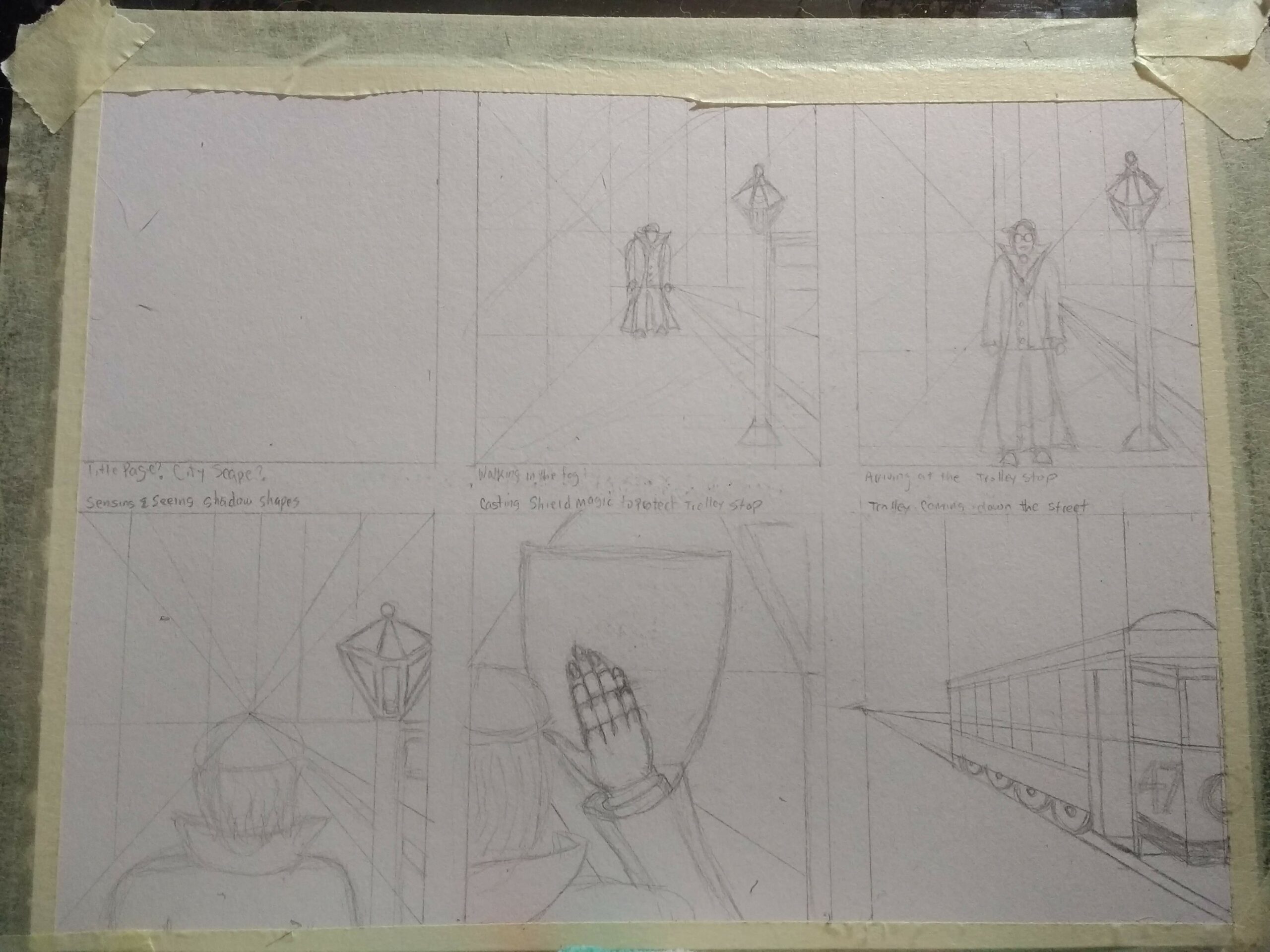 Todd and the Fae - Webcomic, StoryBoard