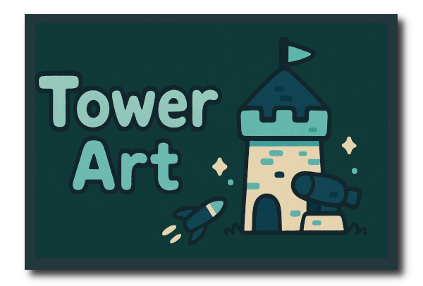 Tower Defense Timer Tower Art Thumbnail