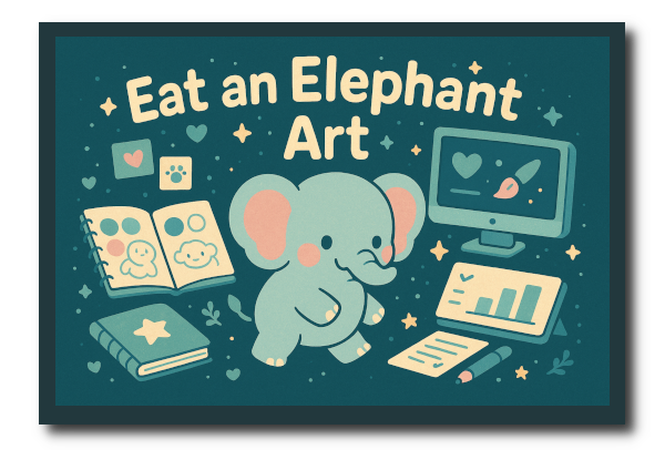 Eat and Elephant Art Project Thumbnail