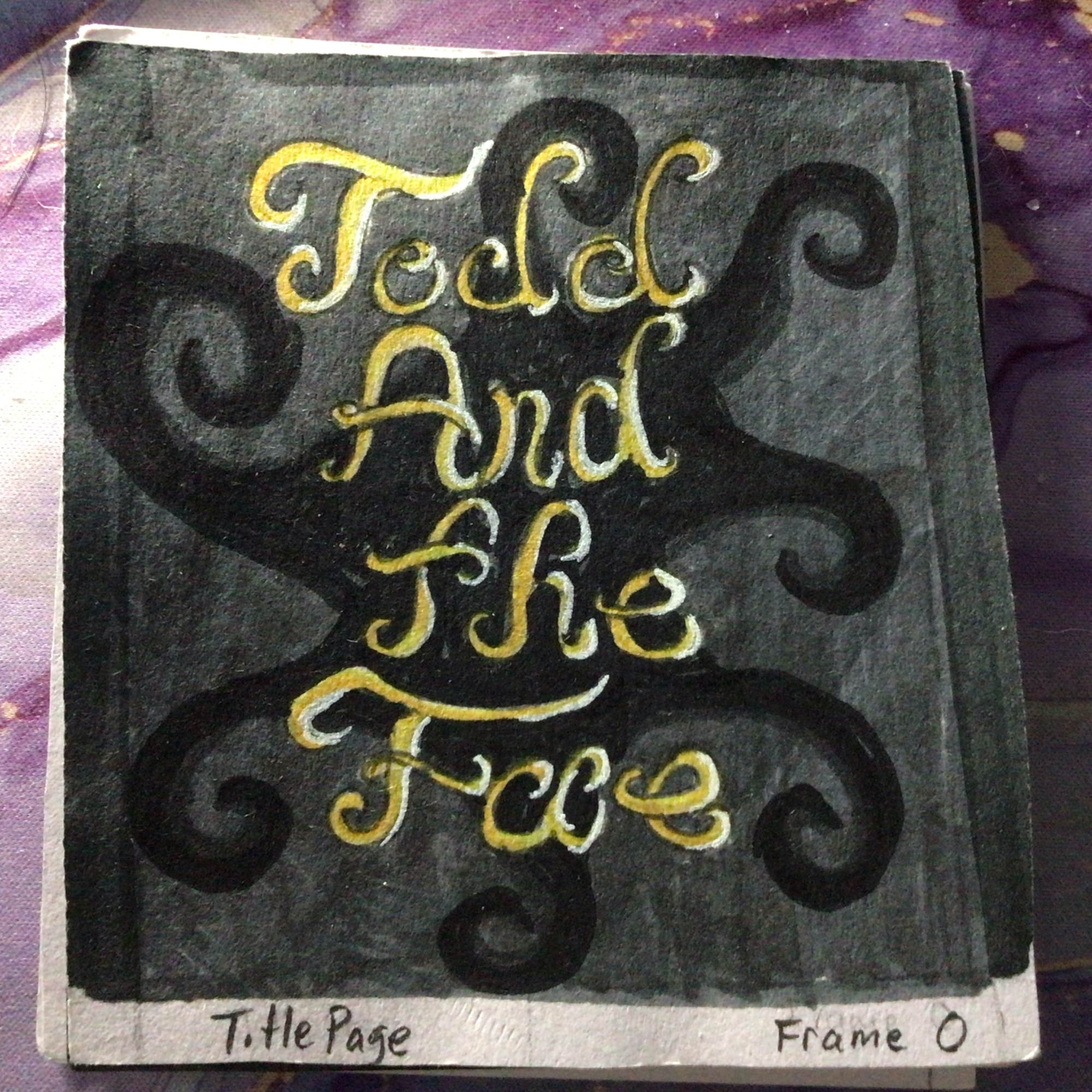 Todd and the Fae - Alcohol Markers - Title Frame