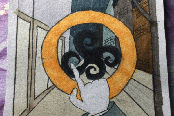 Todd and the Fae - Alcohol Markers - Scene 1 Frame 9