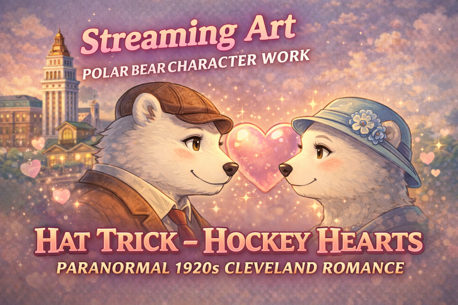Hat Trick: Hockey Hearts Art Project Thumbnail