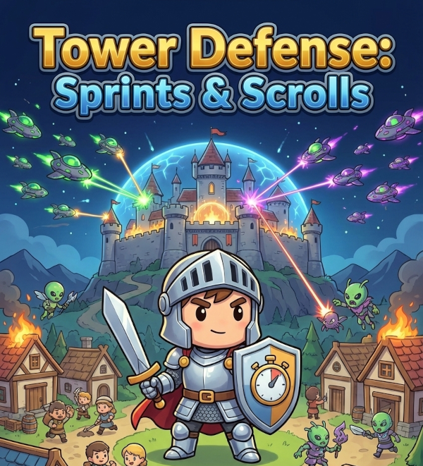 Tower Defense Timer Logo - Temp Gemeni