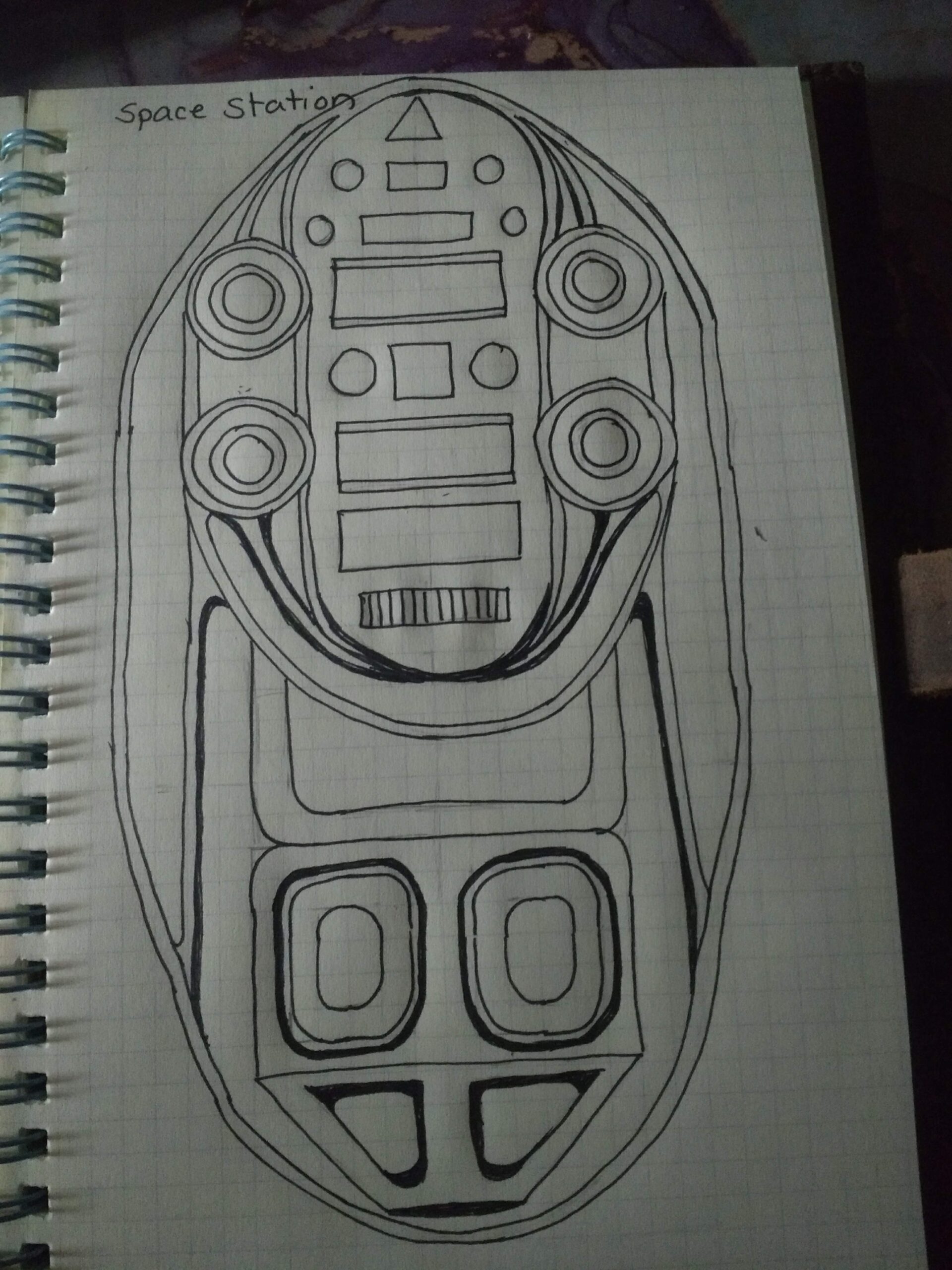 Space Pirates ✨Rough Draft ✨space station ✨ Version 14