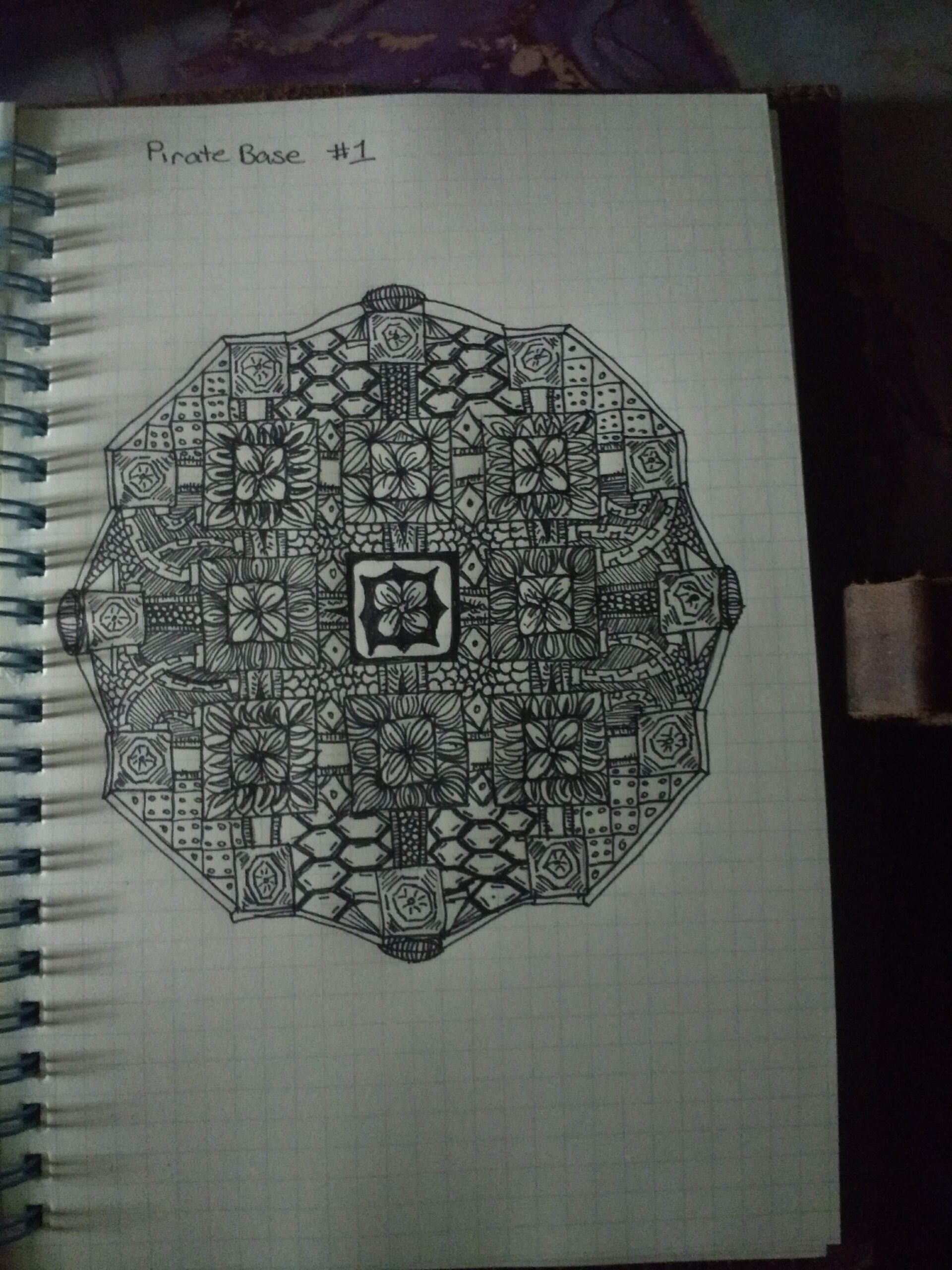 Space Pirates – Rough Draft of pirate base. – Version 20